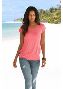 Lascana Große Größen Longshirt Gr. 44/46 orange für Damen