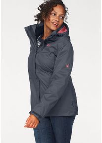 Jack Wolfskin Große Größen 3-in-1-Funktionsjacke Gr. 46 grau für Damen