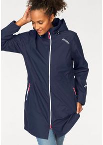 Maier Sports Große Größen Funktionsparka Gr. 40 blau für Damen