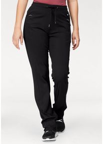 Große Größen Kangaroos Jogginghose Gr. 40 schwarz für Damen