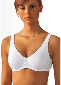 Petite Fleur Große Größen T-Shirt-BH Gr. 75C weiß/schwarz für Damen