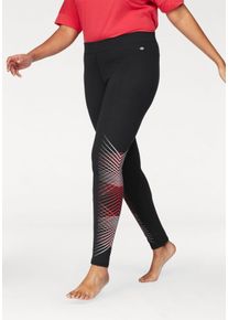 Kangaroos Große Größen Leggings Gr. 44 schwarz für Damen