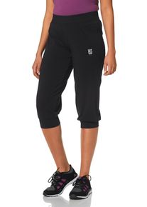 Große Größen 3/4-Hose Gr. 44 schwarz für Damen