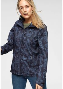 Killtec Große Größen Softshelljacke Gr. 46 blau für Damen