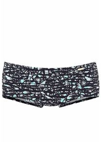 Sunseeker Große Größen Bikini-Hose Gr. 40 schwarz bedruckt für Damen