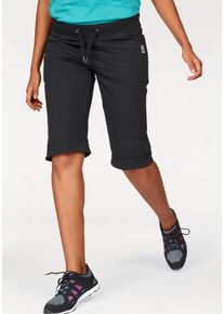 Große Größen Sweatbermuda Gr. 54 schwarz für Damen