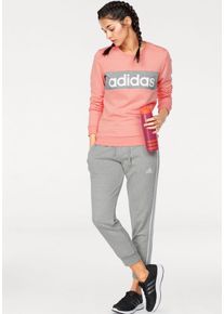 Große Größen adidas Performance Jogginganzug Gr. XL grau für Damen