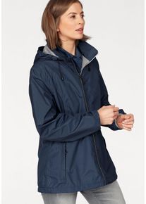 Große Größen Killtec Regenjacke »SASSAH« Gr. 40 blau für Damen