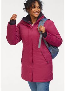 Maier Sports Große Größen Wintermantel Gr. 50 rot für Damen