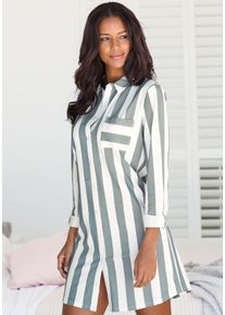 Vivance Dreams Große Größen Nachthemd Gr. 40/42 grau für Damen