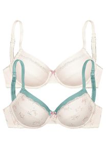 Petite Fleur Große Größen Bügel-BH Gr. 90B beige für Damen