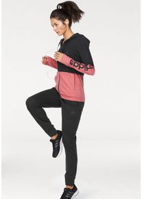Große Größen adidas Performance Sportanzug »WTS CO MARKER« (Set, 2 tlg.) Gr. M schwarz für Damen