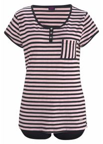 Große Größen Shorty Gr. 56/58 rosa/schwarz für Damen