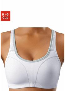 Creation Susa Große Größen Sport-BH Gr. 85B weiß für Damen