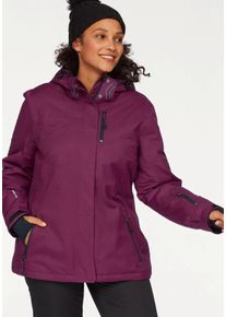 Große Größen Killtec Skijacke »TADIA« Gr. 58 rot für Damen