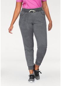 Große Größen Kangaroos Jogginghose Gr. 48 grau für Damen