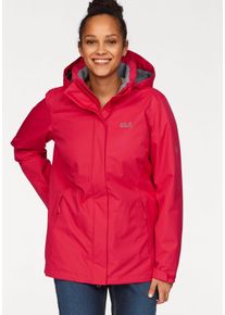 Große Größen Jack Wolfskin Winterjacke »GRANVILLE« Gr. 50 rot für Damen