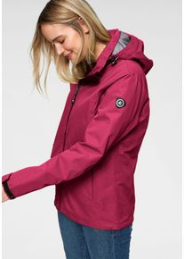 Killtec Große Größen Funktionsjacke Gr. 44 rot für Damen