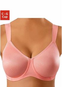Triumph Große Größen Minimizer-BH Gr. 90D rot für Damen