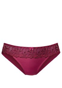 Große Größen Nuance Slip Gr. 40/42 rot geblümt für Damen