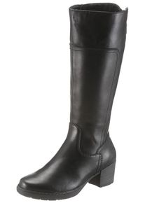 Große Größen Jana Stiefel Gr. 36 schwarz für Damen