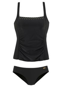 Lascana Große Größen Tankini Gr. 42C schwarz für Damen
