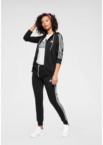 adidas Performance Große Größen Jogginganzug Gr. L schwarz für Damen