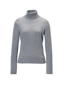 Rollkragen-Pullover aus 100% Premium-Kaschmir Peter Hahn Cashmere grau