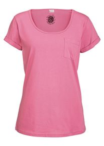 Große Größen Petite Fleur Kurzarmshirt Gr. 40/42 rot für Damen