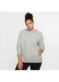 Nike Sportswear Große Größen Kapuzensweatshirt Gr. 52/54 grau für Damen