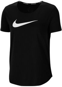 Nike Große Größen Laufshirt Gr. 48/50 schwarz für Damen