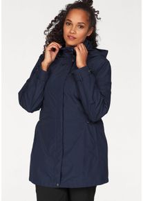 Große Größen Maier Sports Funktionsparka Gr. 54 blau für Damen