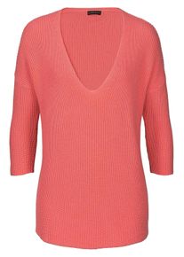 Große Größen Lascana Strandpullover Gr. 40/42 rot für Damen