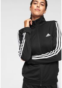adidas Performance Große Größen Trainingsanzug Gr. XXL schwarz gestreift für Damen