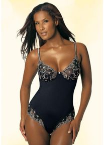 Nuance Große Größen Body Gr. 90E schwarz/weiß für Damen