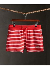 Superdry Women's Classic Shorts aus der Orange Label Kollektion Rot - Größe: 34