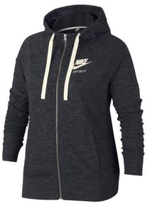 Nike Sportswear Große Größen Kapuzensweatjacke Gr. XXXL grau für Damen