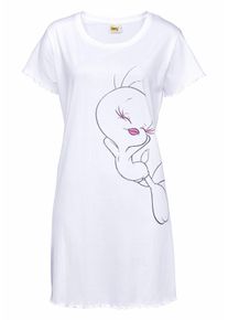 Große Größen Tweety Nachthemd Gr. 48/50 beige für Damen