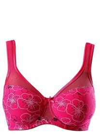Nuance Große Größen Minimizer-BH Gr. 75D rot für Damen
