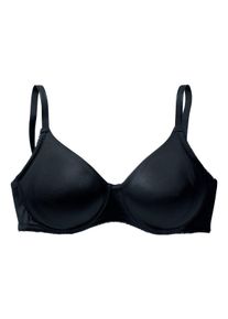 Nuance Große Größen Bügel-BH Gr. 85E schwarz für Damen