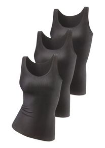 Petite Fleur Große Größen Achselhemd Gr. 50 schwarz für Damen