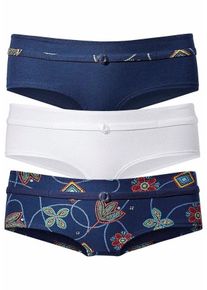 Große Größen Petite Fleur Panty Gr. 40/42 blau für Damen