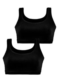 Petite Fleur Große Größen Bustier Gr. 40/42 schwarz/schwarz für Damen
