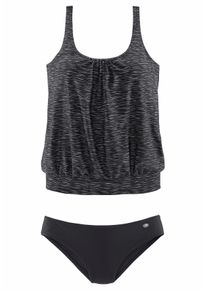 Kangaroos Große Größen Oversize-Tankini Gr. 42 schwarz für Damen