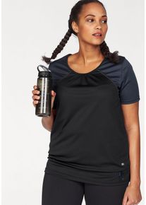 Große Größen H.I.S Funktionsshirt Gr. 52/54 schwarz für Damen