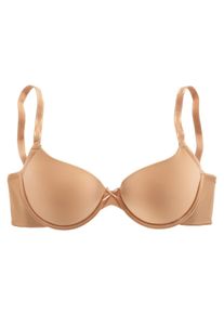 Lascana Große Größen Schalen-BH Gr. 75C beige für Damen