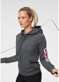 Adidas Große Größen Sweatjacke Gr. L grau für Damen