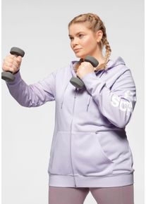 Adidas Große Größen Sweatjacke Gr. 44/46 lila für Damen