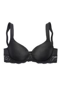 Lascana Große Größen Schalen-BH Gr. 85E schwarz für Damen