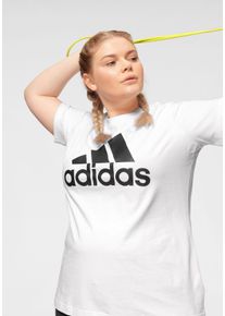 adidas Performance Große Größen T-Shirt Gr. 52/54 weiß für Damen